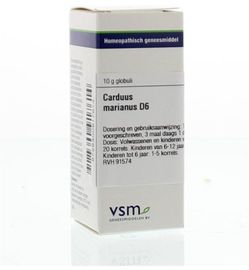 Vsm VSM Carduus marianus D6 (10g)