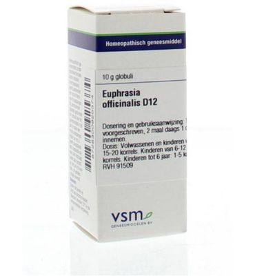 VSM Euphrasia officinalis D12 (10g) 10g