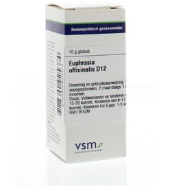 Vsm VSM Euphrasia officinalis D12 (10g)