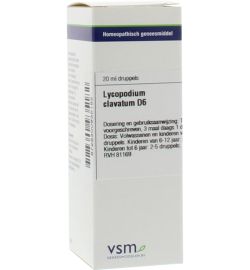 Vsm VSM Lycopodium clavatum D6 (20ml)