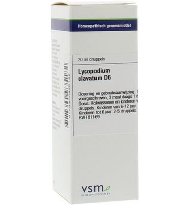 VSM Lycopodium clavatum D6 (20ml) 20ml