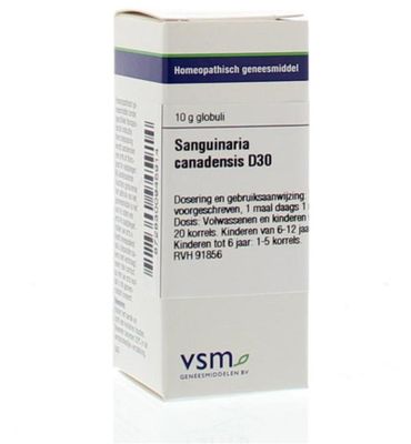 VSM Sanguinaria canadensis D30 (10g) 10g