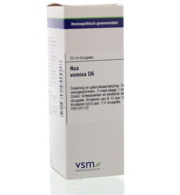 VSM Nux vomica D6 (20ml) 20ml