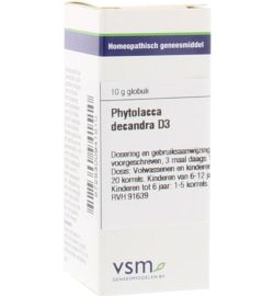 Vsm VSM Phytolacca decandra D3 (10g)