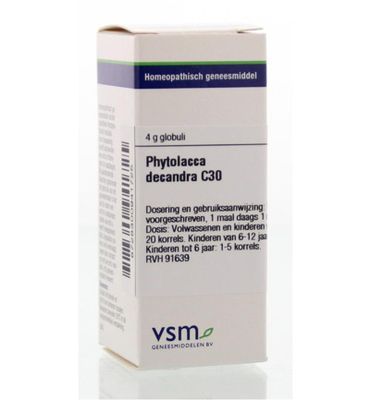 VSM Phytolacca decandra C30 (4g) 4g