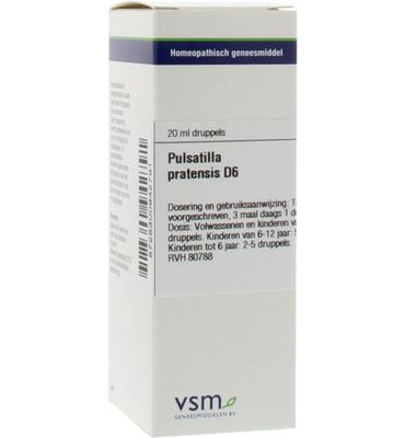 VSM Pulsatilla pratensis d6 (20ml) 20ml