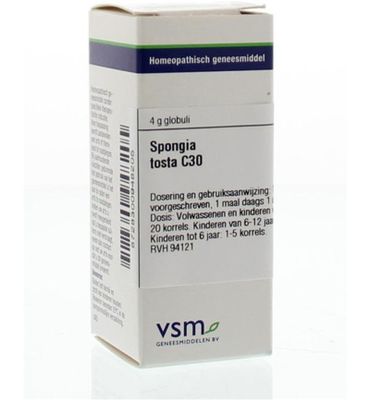 VSM Spongia tosta C30 (4g) 4g