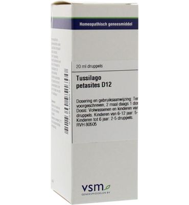 VSM Tussilago petasites D12 (20ml) 20ml