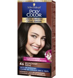 Poly Color Poly Color Creme haarverf 46 bruin zwart (90ml)
