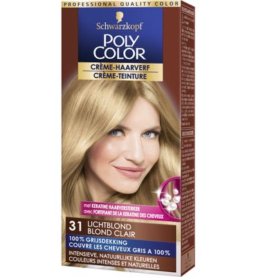 Poly Color Creme haarverf 31 lichtblond (90ml) 90ml