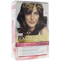 L'Oréal L'Oréal Excellence 4 Middenbruin (1set)