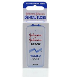 Johnson & Johnson Johnson & Johnson Dental reach floss waxed 200 meter (1st)