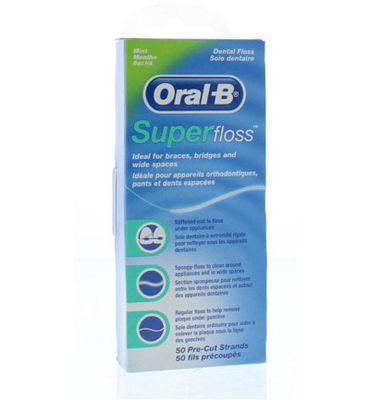 Oral-B Floss super regular (50st) 50st