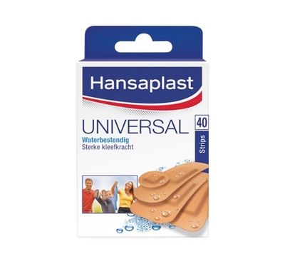 Hansaplast Water resistant universal strips (40st) 40st