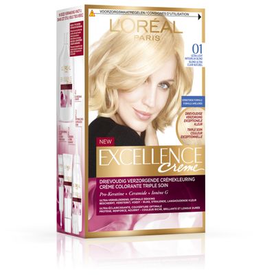 L'Oréal Excellence blond 01 Natural Blond (1set) 1set