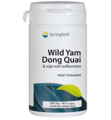 Springfield Wild yam/dong quai (60vc) 60vc