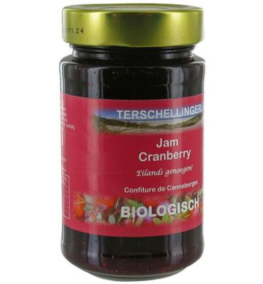 Terschellinger Cranberry jam broodbeleg eko bio (250g) 250g