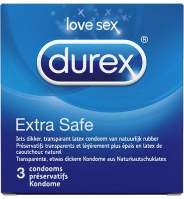 Durex Extra safe (3st) 3st