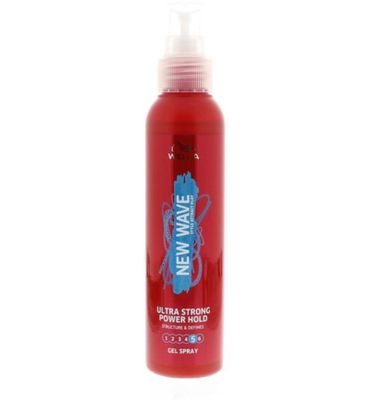 New Wave Ultra strong power hold haargel spray (150ml) 150ml