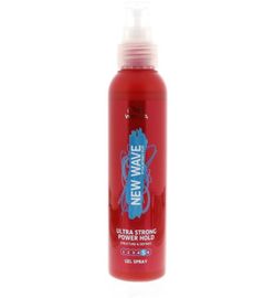 New Wave New Wave Ultra strong power hold haargel spray (150ml)