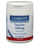 Lamberts Lamberts Taurine 500mg (60vc)
