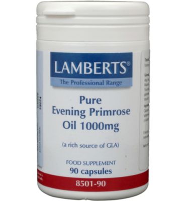 Lamberts Teunisbloemolie 1000mg (pure evening primrose) (90ca) 90ca