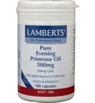 Lamberts Teunisbloemolie 500mg (pure evening primrose oil) (180vc) 180vc thumb