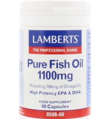 Lamberts Pure visolie 1100mg omega 3 (60ca) 60ca