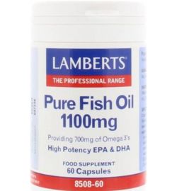 Lamberts Lamberts Pure visolie 1100mg omega 3 (60ca)