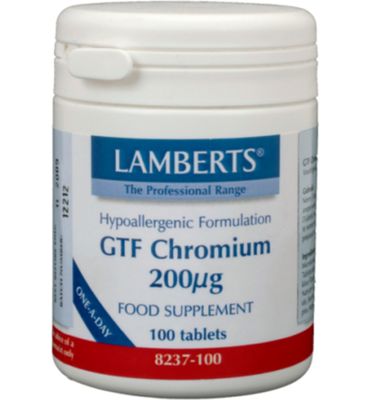 Lamberts GTF chroom 200mcg (100st) 100st
