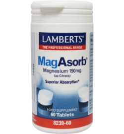 Lamberts Lamberts MagAsorb (magnesium citraat) 150mg (60tb)