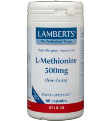 Lamberts L-Methionine 500mg (60vc) 60vc