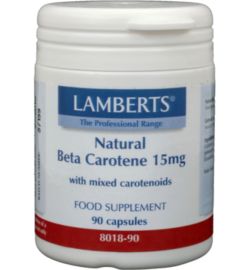 Lamberts Lamberts Vitamine A 15mg natuurlijke (beta caroteen) (90ca)