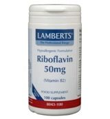 Lamberts Vitamine B2 50mg (riboflavine) (100vc) 100vc