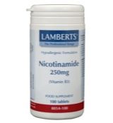 Lamberts Lamberts Vitamine B3 250mg (nicotinamide) (100tb)