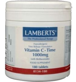 Lamberts Lamberts Vitamine C 1000 Time release & bioflavonoiden (180tb)