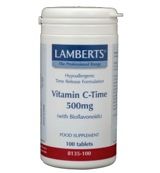 Lamberts Vitamine C 500 time released & bioflavonoiden (100tb) 100tb