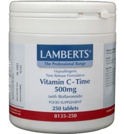 Lamberts Lamberts Vitamine C 500 time released & bioflavonoiden (250tb)