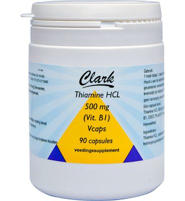 Clark Vitamine B1 500mg (90vc) 90vc