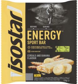 Isostar Isostar Reep banaan 3 x 40 gram (3x40g)