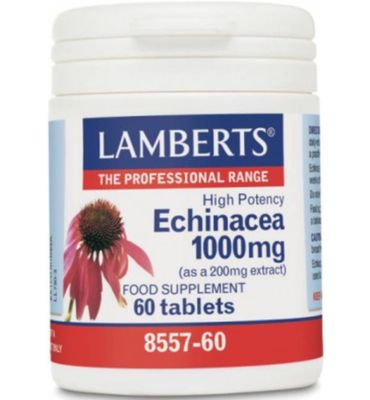 Lamberts Echinacea 1000mg met zink en vitamine C (60tb) 60tb