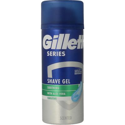 Gillette Series scheergel gevoelige hui d (75ml) 75ml