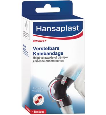 Hansaplast Kniebandage neopreen verstelbaar (1st) 1st