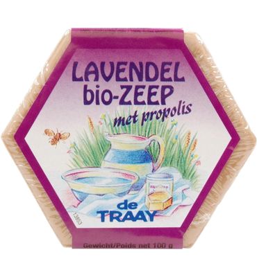 De Traay Zeep lavendel/propolis bio (100g) 100g