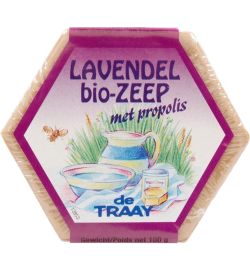 De Traay De Traay Zeep lavendel/propolis bio (100g)