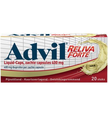 Advil Reliva liquid caps 400mg (20ca) 20ca