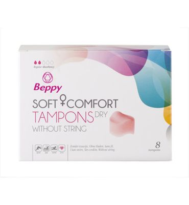 Beppy Soft+ comfort tampons dry (8st) 8st