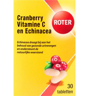 Roter Cranberry vitamine C & echinacea (30tb) 30tb