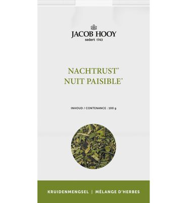 Jacob Hooy Nachtrustkruiden (geel zakje) (100g) 100g