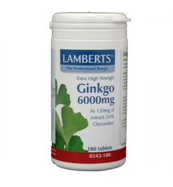 Lamberts Lamberts Ginkgo 6000 (180tb)